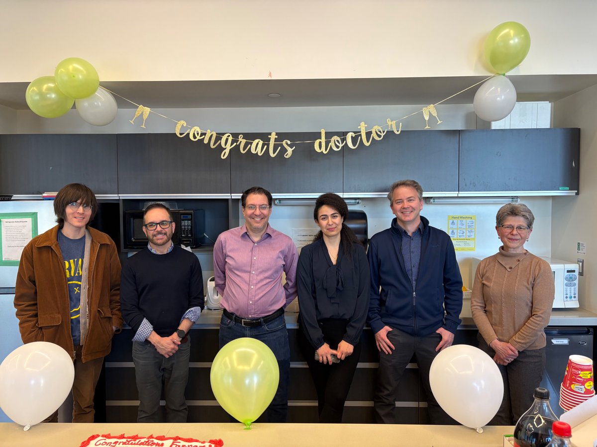 BayfieldLab's tweet photo. Congratulations to Farnaz Mansouri-Noori on her recent successful Ph.D. defence! https://t.co/EiYhcPbPfj