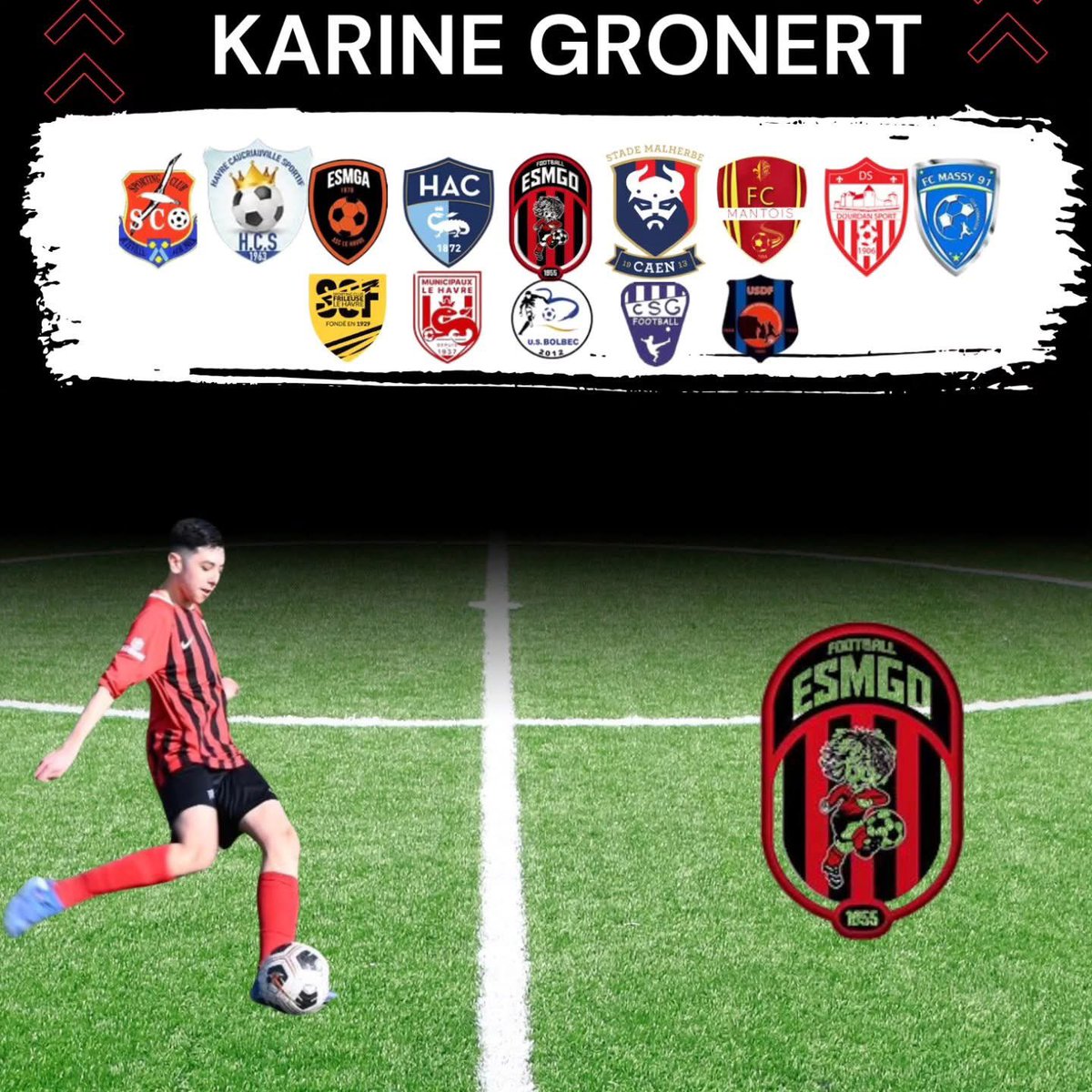 🔴⚫ TOURNOI KARINE GRONERT 🔴⚫ 

Le tournoi approche ! Nous vous attendons nombreux et nombreuses pour soutenir nos rouges et noires, dans le respect et la bienveillance de tous. 💪

À samedi ! 🏆

#esmgo #football #soutien #supporter #tournoi