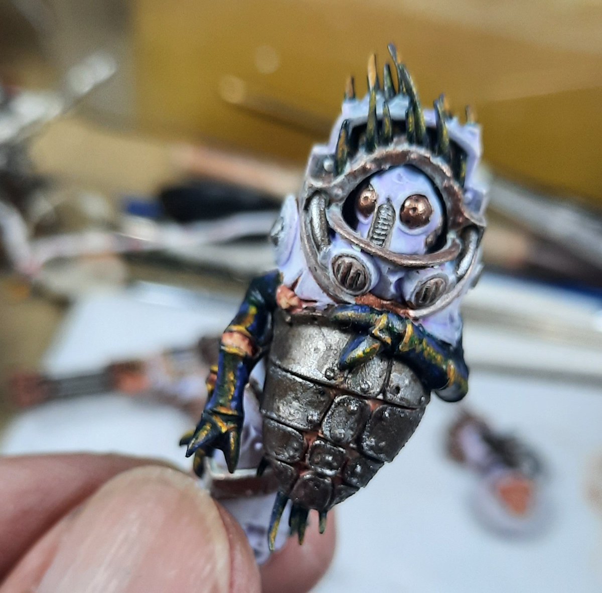 PPPointyEars's tweet photo. #SupportKillTeam #DeathGuard #Astartes #HereticAstartes #Chaos #ChaosSpaceMarines #Warhammer40K #W40K #Wh40K #40K #Warmongers #PaintingWarhammer #PPPointyEars #KT2024 #NewKillTeam #KillTeamThirdEdition #OnePageRules #GrimdarkFuture #GrimdarkFutureFirefight https://t.co/BePM8CtyHo