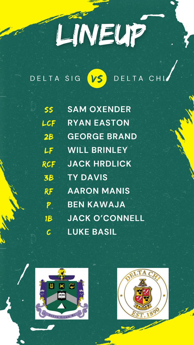 Delta Sigma Phi Softball tweet media