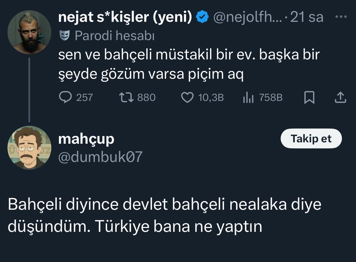 Alnı Öpülesi Tivitler (@alniopulesitivt) on Twitter photo 