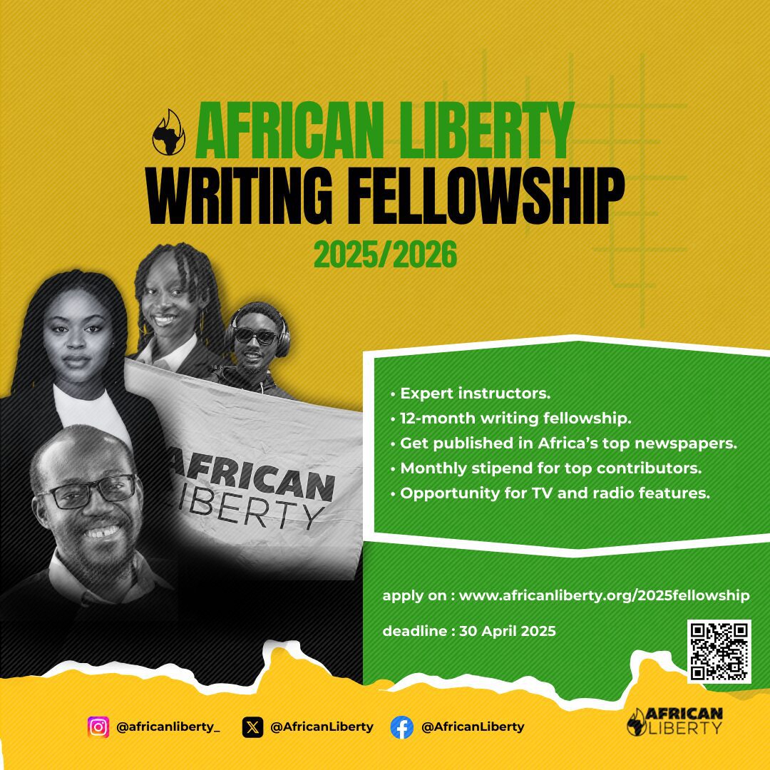 YAFOweb's tweet photo. Opportunity Alert!
1. The Local Coordinator Program
The Students For Liberty Local Coordinator Program is the premier program for actively advancing the ideas of free markets and individual liberty on college campuses.
Apply here
https://t.co/udW8yvQffi

2. African Liberty Writing Fellowship
The 2025-2026 African Liberty Writing Fellowship application is now open! This is a great opportunity for passionate individuals to contribute to the advancement of liberty and policy reforms in Africa.
Apply here
https://t.co/LsWPVK0e2L

@AfricanLiberty @AfricanSFL @SFLAlumni