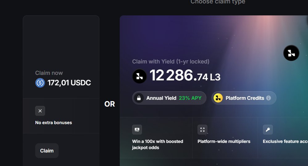 YuuLabs's tweet photo. Le claim est live sur @layer3xyz, une vraie blague cette allocation...
https://t.co/JLeLtX4tb1 https://t.co/zFkhIEzjk7