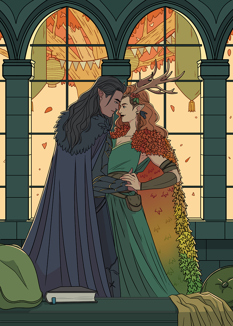 inkforwords's tweet photo. Keyleth and Vax. (Part ii of v of my critical role couples series)
🍂🐦‍⬛🍂🐦‍⬛
#criticalrolefanart https://t.co/tMrnsv3CYw