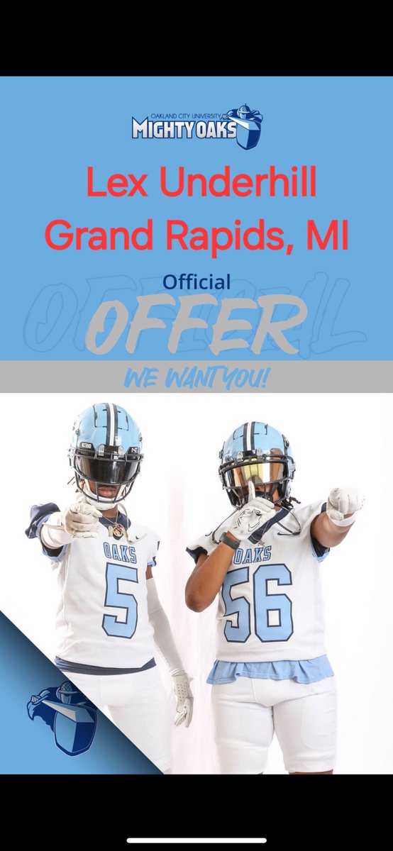 Blessed to Receive a Scholarship Offer from Oakland City University very grateful thank you <a href="/CoachSeeleyOCU/">Scott Seeley</a> .