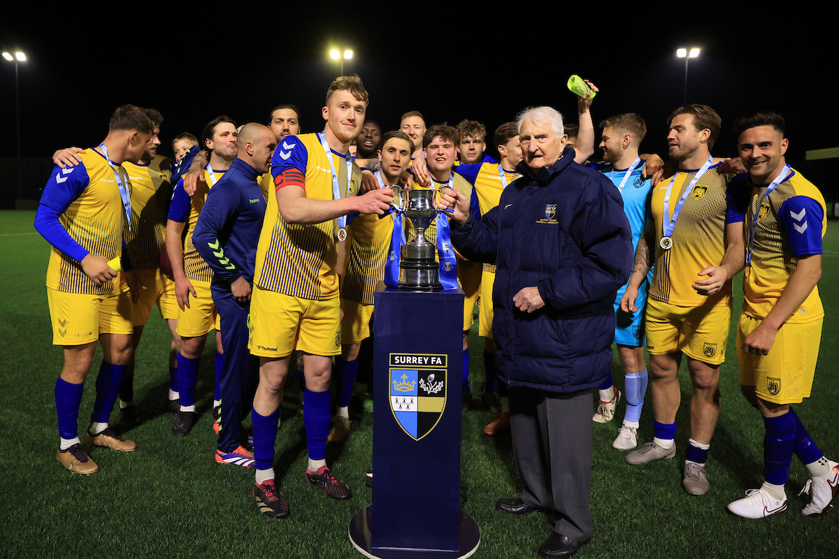 surreyfa's tweet photo. Congratulations to Shire United FC on their 8-0 victory in the Sunday Intermediate County Cup Final.

Full photo gallery https://t.co/zW5vbWag4v https://t.co/q7sOa6CNc5