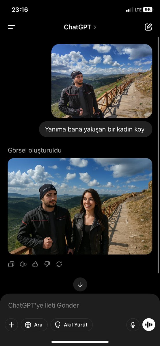 NorcuMuhammet's tweet photo. Aq bana bakacak birini bulamayınca beni de değiştirmiş, teşekkürler ChatGPT https://t.co/0zds0tjjHd