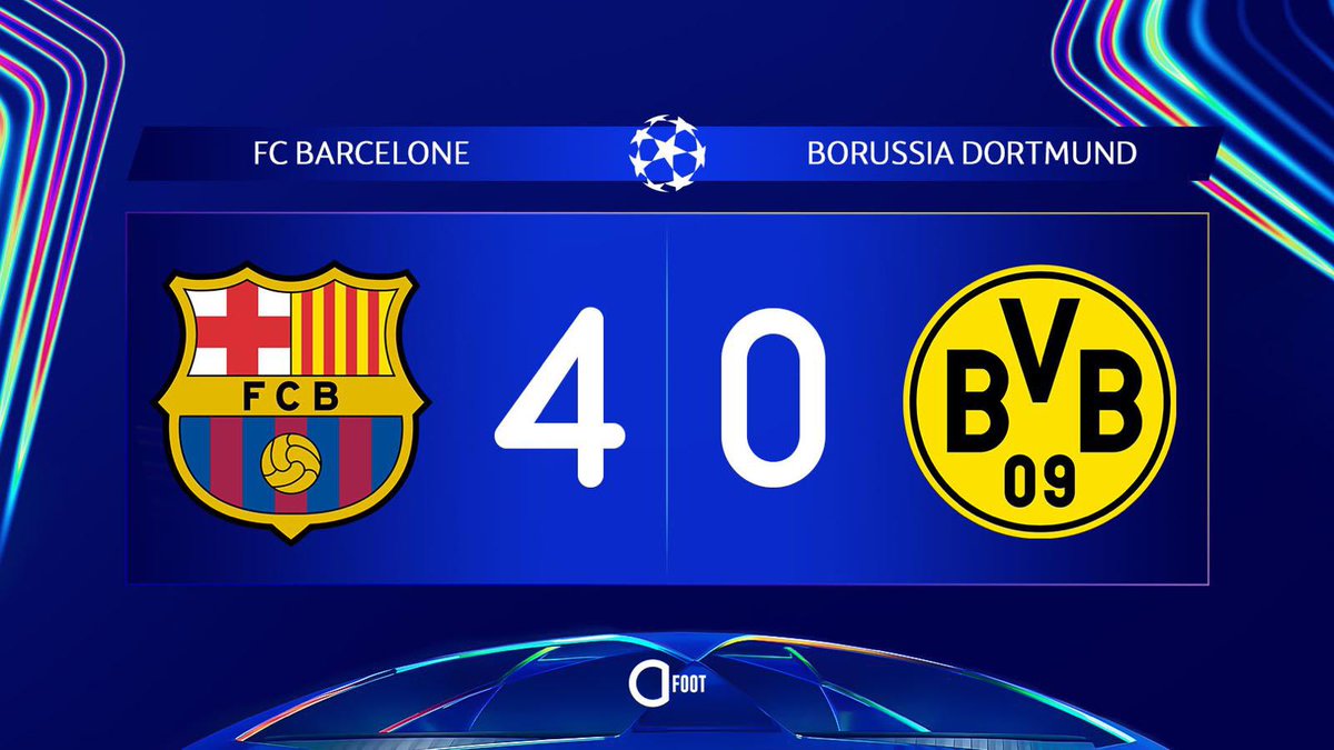⚽️ BUUUUUUUUUUTT DE LAMINE YAMAL !!! 💙❤️

BARCELONE 🇪🇸  4-0  🇩🇪 DORTMUND