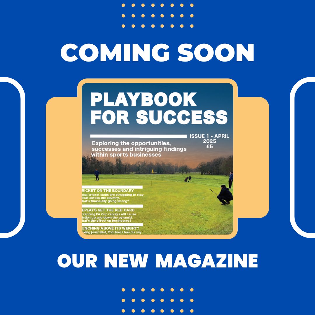 PFSMagazine's tweet image. The new Playbook For Success Magazine is out soon! 

#journoresources #magazine #sportsbusiness