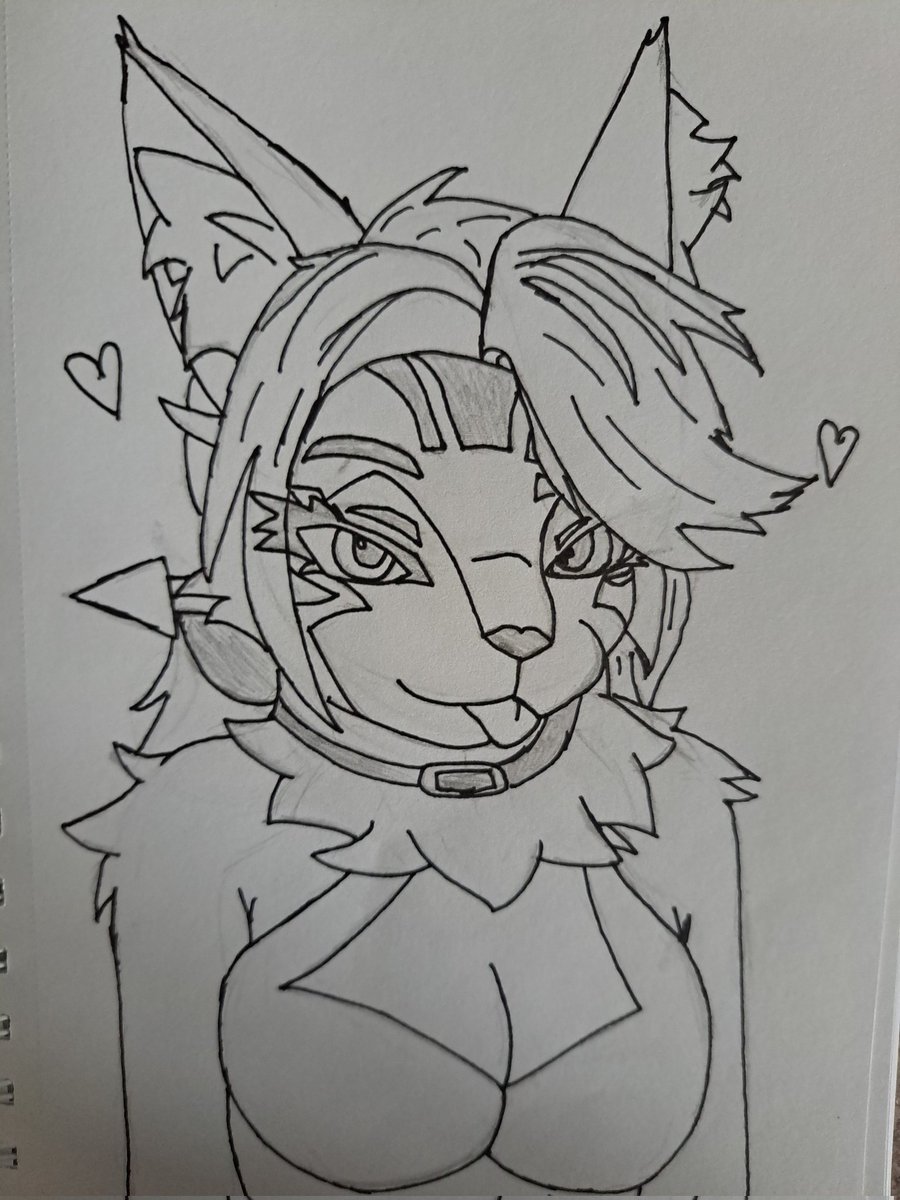 Pulchra Line-Art!

Very late to the party heheh but here's a line-art of that hot cat from that one video game.
Coloured version coming soon!

Likes + RT appreciated!

#Pulchra #ZenlessZoneZero #pulchrafellini #furryart #furryartist #WIP