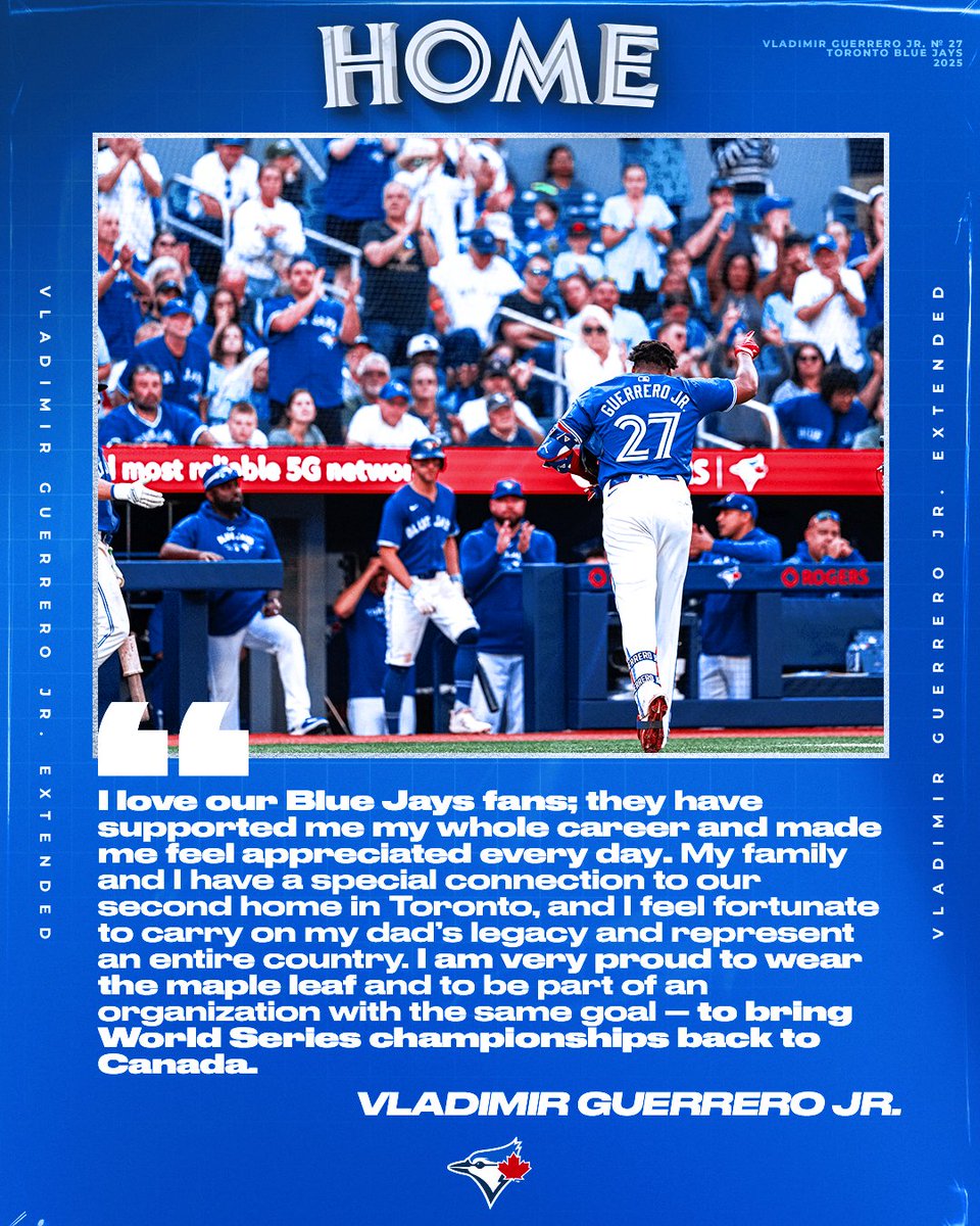 BlueJays's tweet photo. It's Good For Baseball (in Canada) 🇨🇦 https://t.co/rHeYkuByBo