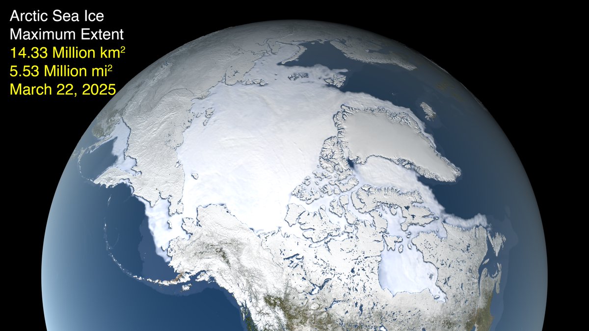 UAF Geophysical Institute (@uafgi) on Twitter photo Winter’s sea ice extent in the Arctic set a new record low as it peaked March 22, according to the Alaska Climate Research Center’s monthly report. ACRC is at the <a href="/uafairbanks/">UA Fairbanks</a> Geophysical Institute. <a href="/NSIDC/">National Snow and Ice Data Center</a> gi.alaska.edu/news/alaska-cl… Winter’s sea ice extent in the Arctic set a new record low as it peaked March 22, according to the Alaska Climate Research Center’s monthly report. ACRC is at the <a href="/uafairbanks/">UA Fairbanks</a> Geophysical Institute. <a href="/NSIDC/">National Snow and Ice Data Center</a> gi.alaska.edu/news/alaska-cl…