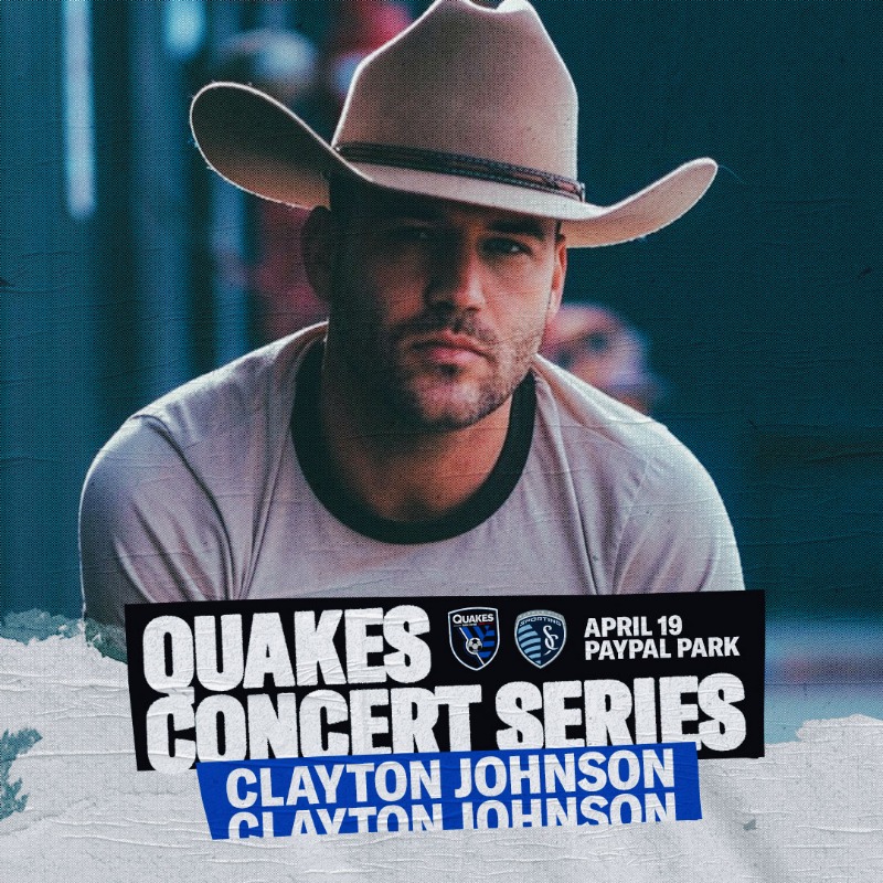 SJEarthquakes's tweet photo. 𝙃𝙤𝙢𝙚 𝙨𝙝𝙤𝙬𝙨 𝙖𝙩 𝙩𝙝𝙚 𝙀𝙥𝙞𝙘𝙚𝙣𝙩𝙚𝙧 🤠

Joining us next Saturday on Country Night for our Quakes Concert at @paypalpark with @claywatch! https://t.co/QEzASefw9I