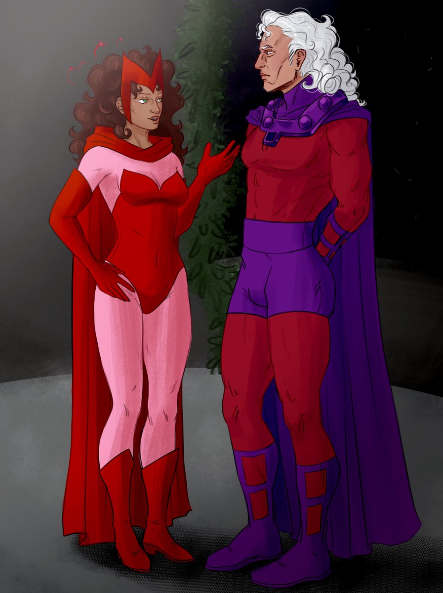 MagnetoisReal's tweet photo. Hm. I actually quite like this photo Pietro took of Wanda and I. https://t.co/JKpQqMVMP3