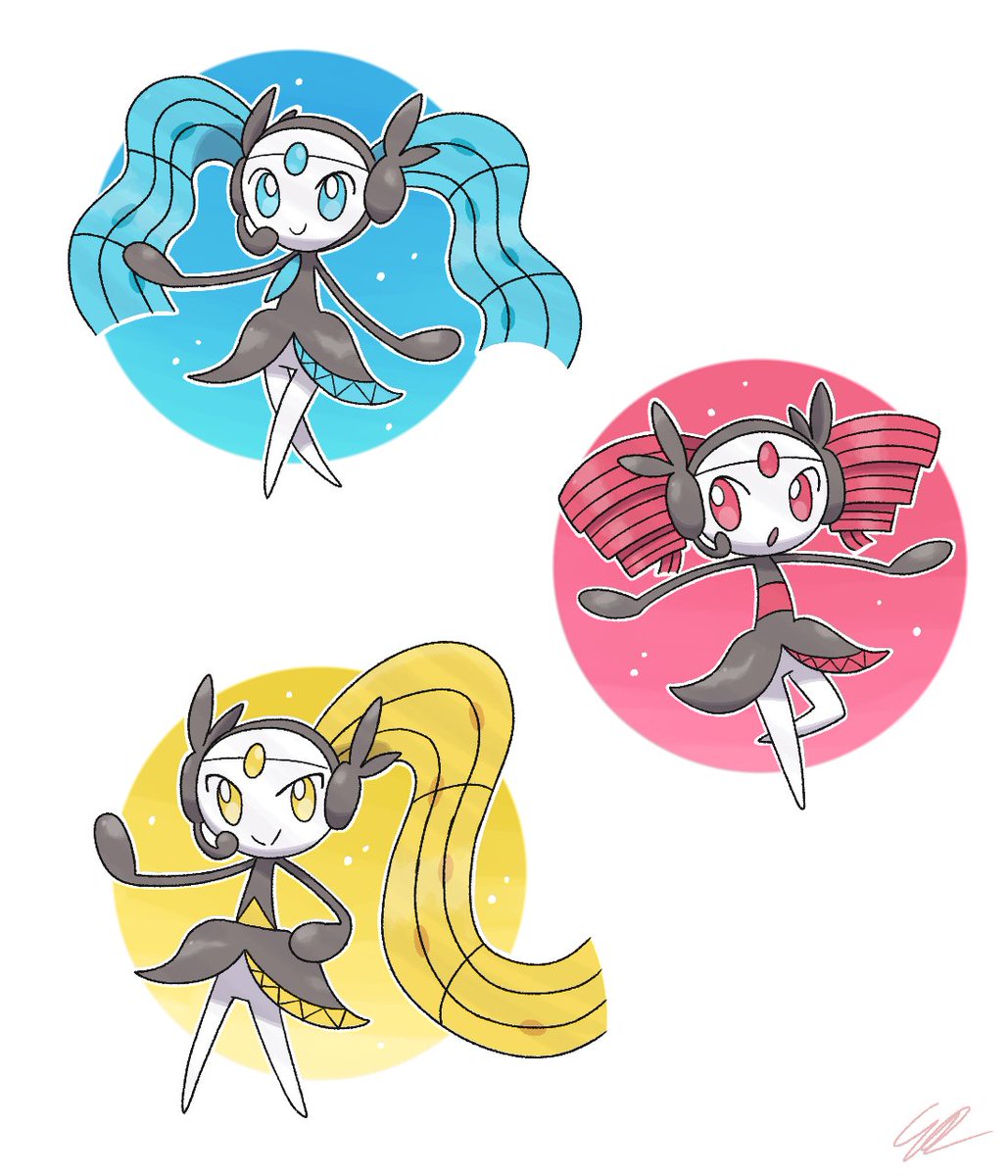 cadiadex's tweet image. Triple Baka Meloetta 💙❤️💛
#fakemon #TripleBaka #HastuneMiku #KasaneTeto #AkitaNeru