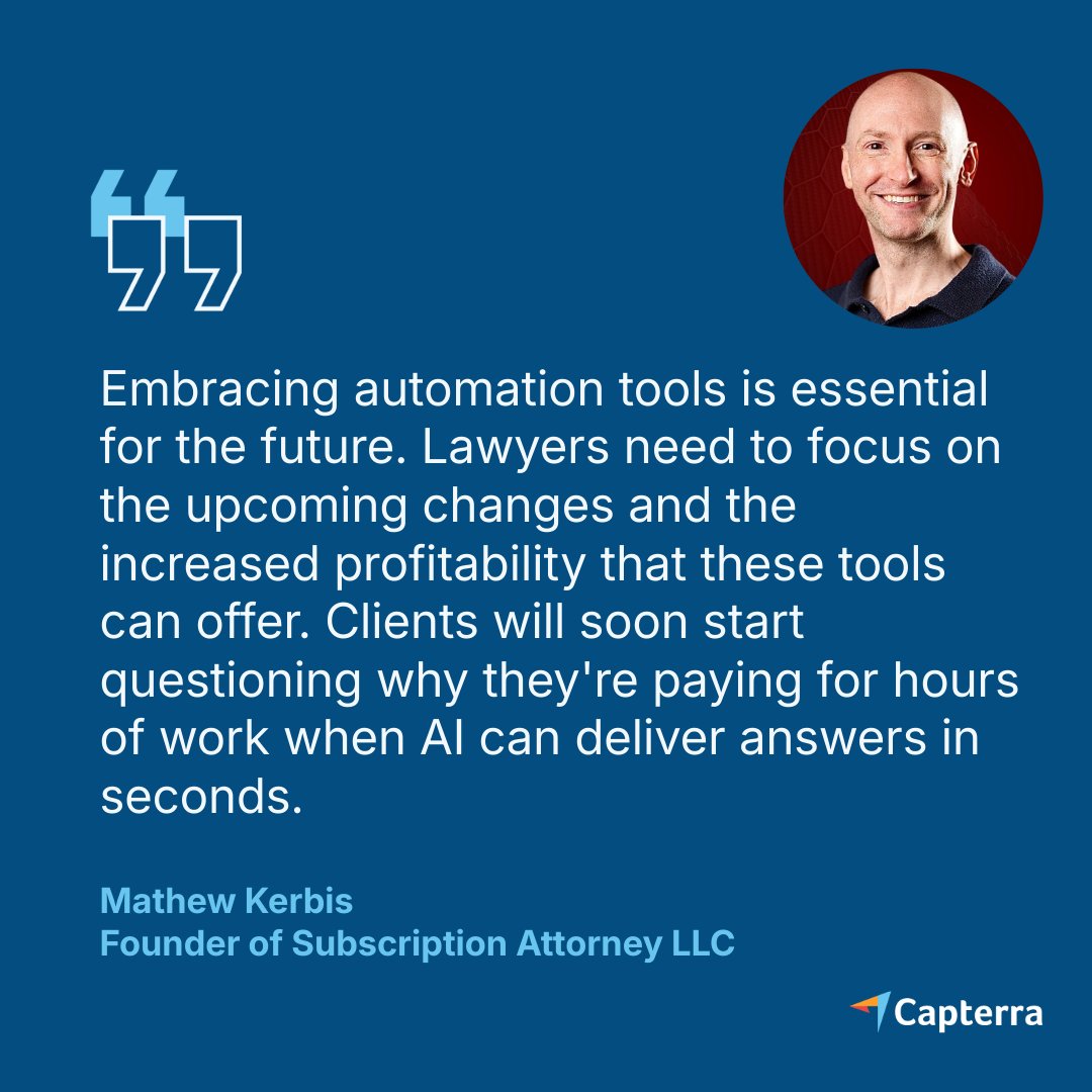🔍 Legal case management software streamlines case handling for law firms. Leading attorney <a href="/MathewKerbis/">MRK</a> urges lawyers exploring alternative fee structures to boost efficiency by adopting new tech. 

Read our guide on legal case management software 👉 bit.ly/3R221vA