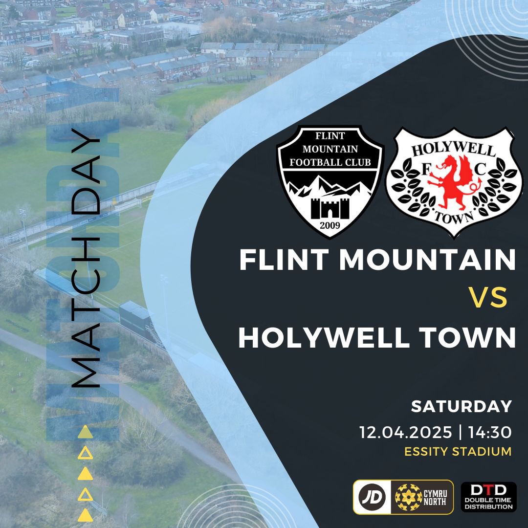 Flint Mountain Football Club (@flint_mountain) on Twitter photo The season draws to a close this weekend as we welcome <a href="/HolywellTownFC/">Holywell Town Football Club</a> to the Essity Stadium on Saturday afternoon
Come and show your support as we look to finish our debut #JDCymruNorth campaign with a win
#VivaLaMountain The season draws to a close this weekend as we welcome <a href="/HolywellTownFC/">Holywell Town Football Club</a> to the Essity Stadium on Saturday afternoon
Come and show your support as we look to finish our debut #JDCymruNorth campaign with a win
#VivaLaMountain