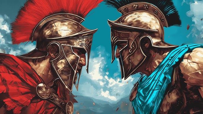 ⚔️You are living during the Peloponnesian War. 
🏛️Pick your side and tell my why :

🟥Sparta 
🟦Athens