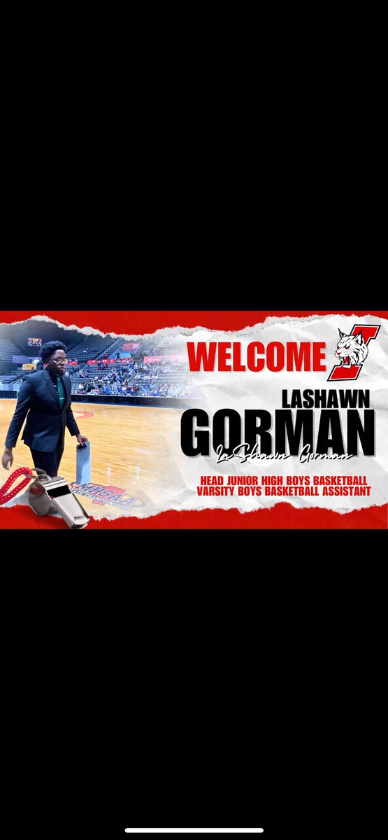 WELCOME TO THE WILDCAT FAMILY Coach Gorman! We are excited to have you as our New Head Jr. High and High School Assistant Basketball Coach!! Congratulations!!! @CoachGCHHS