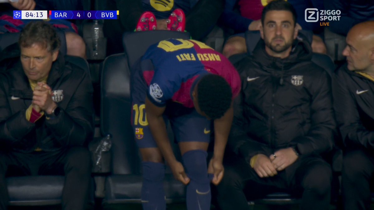 theberneese's tweet image. OMG ANSU FATI IS COMING ON😭❤️