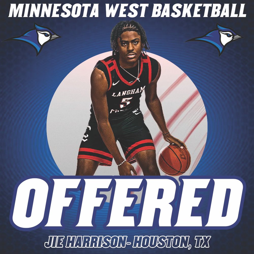 Jie_harrison_5's tweet image. After a great conversation with @CoacDanTharp I’m blessed to receive a offer from Minnesota West basketball #AGTG