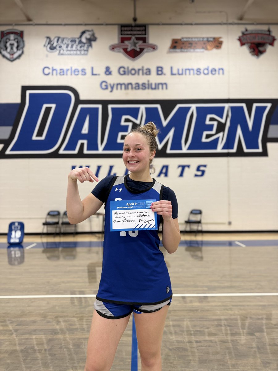 Making memories at Daemen is what it’s all about. Our Fr. Guard, Reece Beaver already has created a memory to last her a lifetime!

Help us with creating more memorable experiences for our student-athletes by donating today!