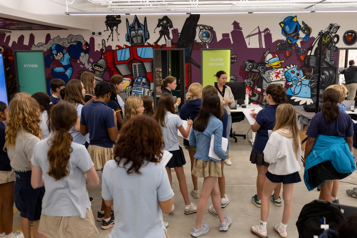 Curiosity Lab at Peachtree Corners (@curiositylabptc) on Twitter photo We loved hosting the bright minds from <a href="/TheMVSchool/">Mount Vernon School</a> at Curiosity Lab! They explored our smart intersection tech, 5G, LiDAR, and stormwater solutions in Peachtree Corners - fueling ideas for their own city-building project.
The future is in great hands! We loved hosting the bright minds from <a href="/TheMVSchool/">Mount Vernon School</a> at Curiosity Lab! They explored our smart intersection tech, 5G, LiDAR, and stormwater solutions in Peachtree Corners - fueling ideas for their own city-building project.
The future is in great hands!
