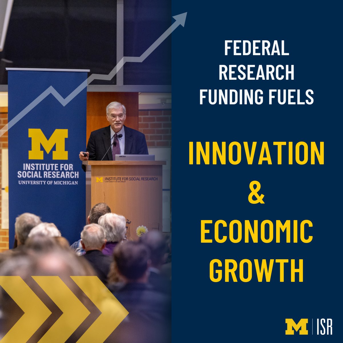 umisr's tweet image. The University of Michigan leads in federal research funding, powering discoveries that fuel innovation, policy, and progress. At ISR, support from NIH and NSF helps tackle key social issues.
Read more: myumi.ch/NrmN9
#researchfunding #InnovationInAction #umich…