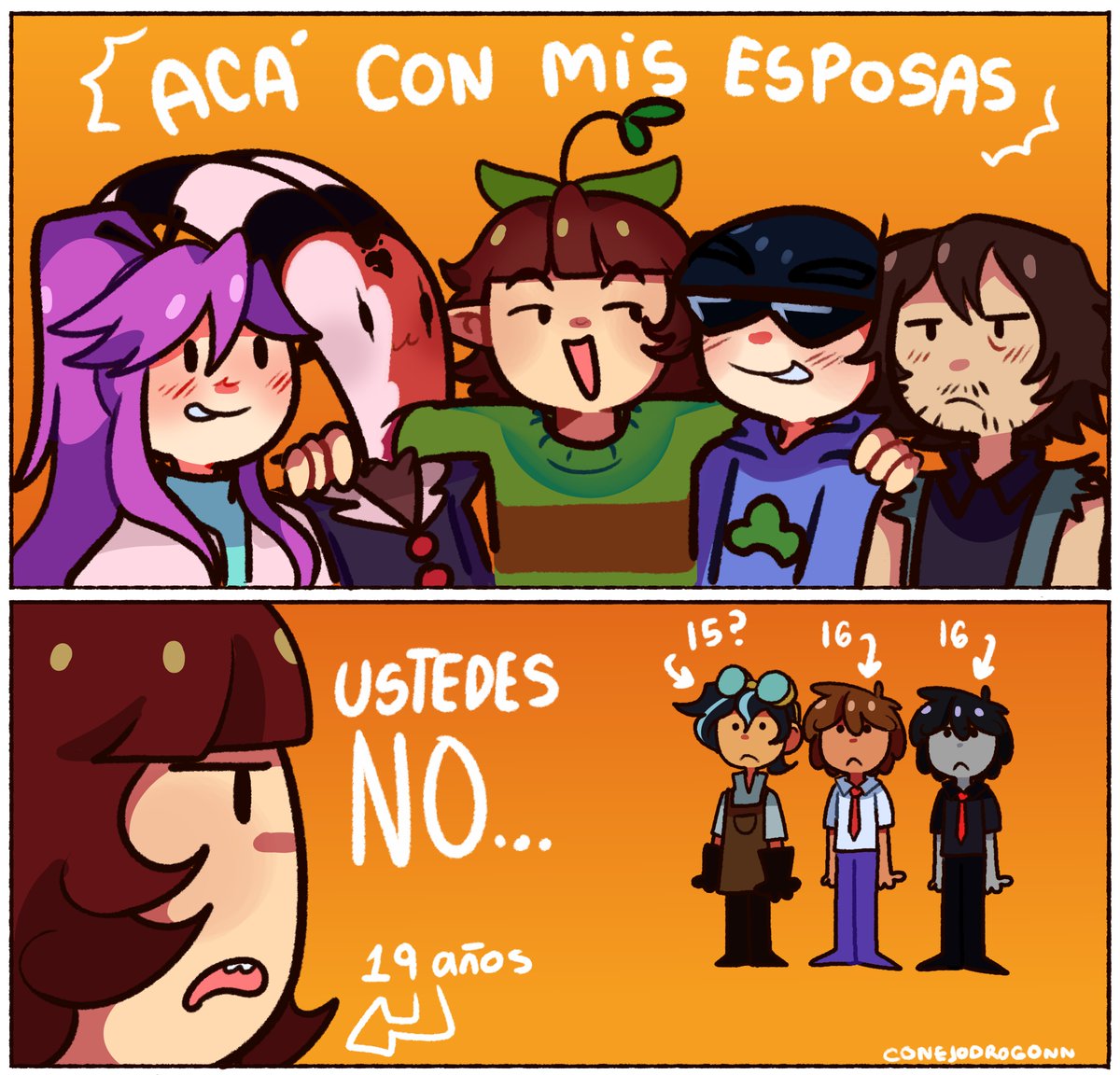 conejodrogonn's tweet photo. cuando vos creces pero tus crush de hace 6 años no https://t.co/jVccmKjWUV