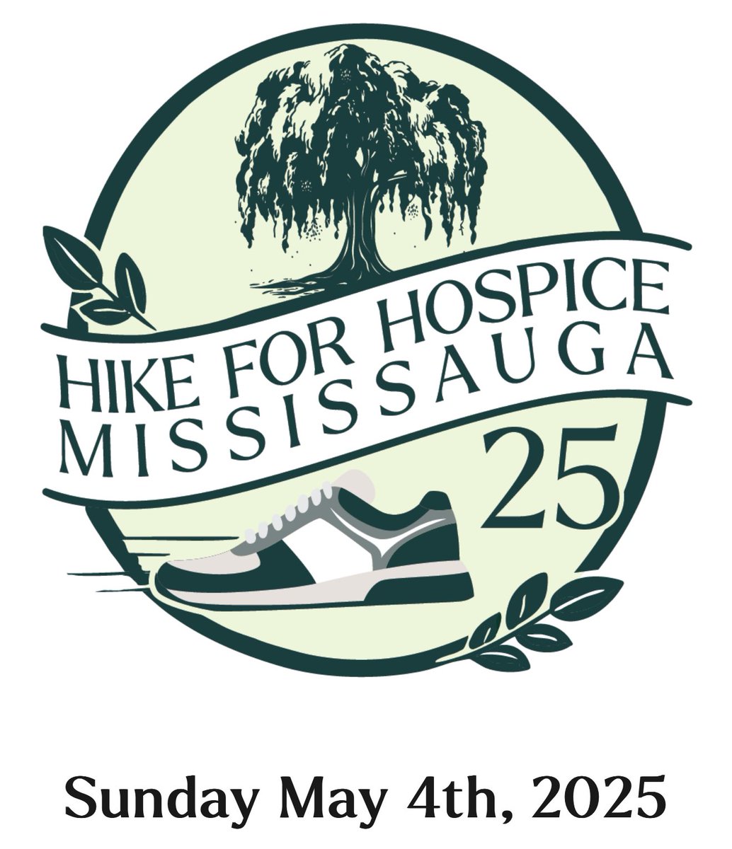 I had the opportunity to meet with Hospice Mississauga to learn more about “Hike for Hospice”. 

Anyone can register today and walk in support.

Join #Hike4Hospice on May 4, 2025 🥾🚶🏼‍♀️🚶🏻🏥

If you would like to donate or learn more please visit: hospicemississauga.ca/hike-for-hospi…