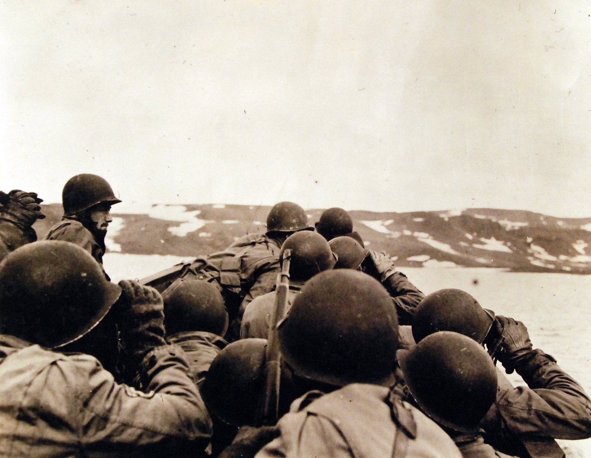 American troops have landed on Greenland. The Arctic island is being occupied by the US government, ending rule from Denmark- currently occupied by Nazi Germany. Americans promise to preserve Greenland's neutrality &amp; defend it against German, British, or Canadian aggression.