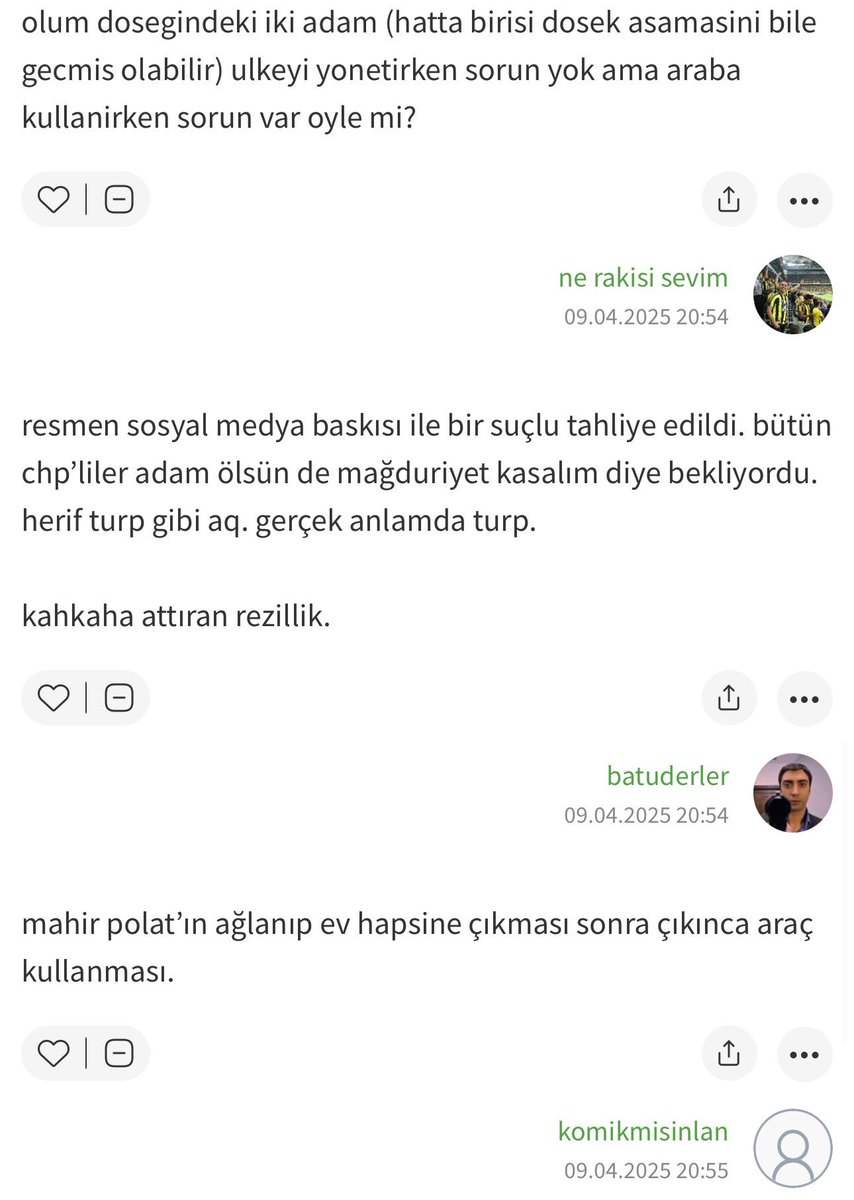 Mahir Polat'ın tahliyesi sonrası Ekşi Sözlük'te eş zamanlı olarak atılan mesajlar dikkat çekti.

Son dönemlerde Ekşi Sözlük gündeminin satın alınan yazarlıklar üzerinden manipüle edildiği belirtiliyor.
