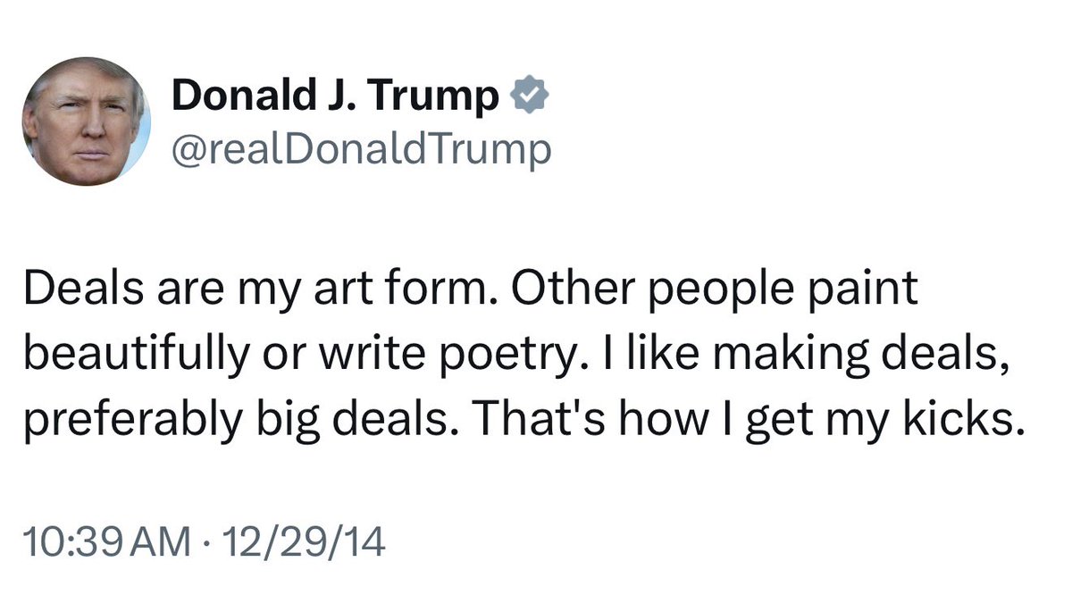 So true, Mr. President!