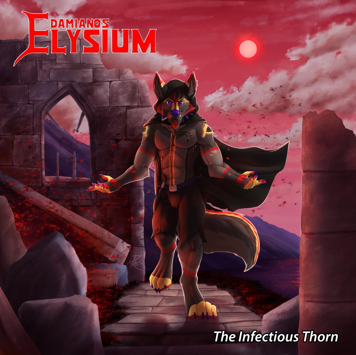 Here's the front cover artwork for my upcoming album "The Infectious Thorn"! :)

Album art done by <a href="/Zaren_sergal/">Zaren</a> 

Thank you for always being so great to work with for the last 5 years (it's already been that long :O)