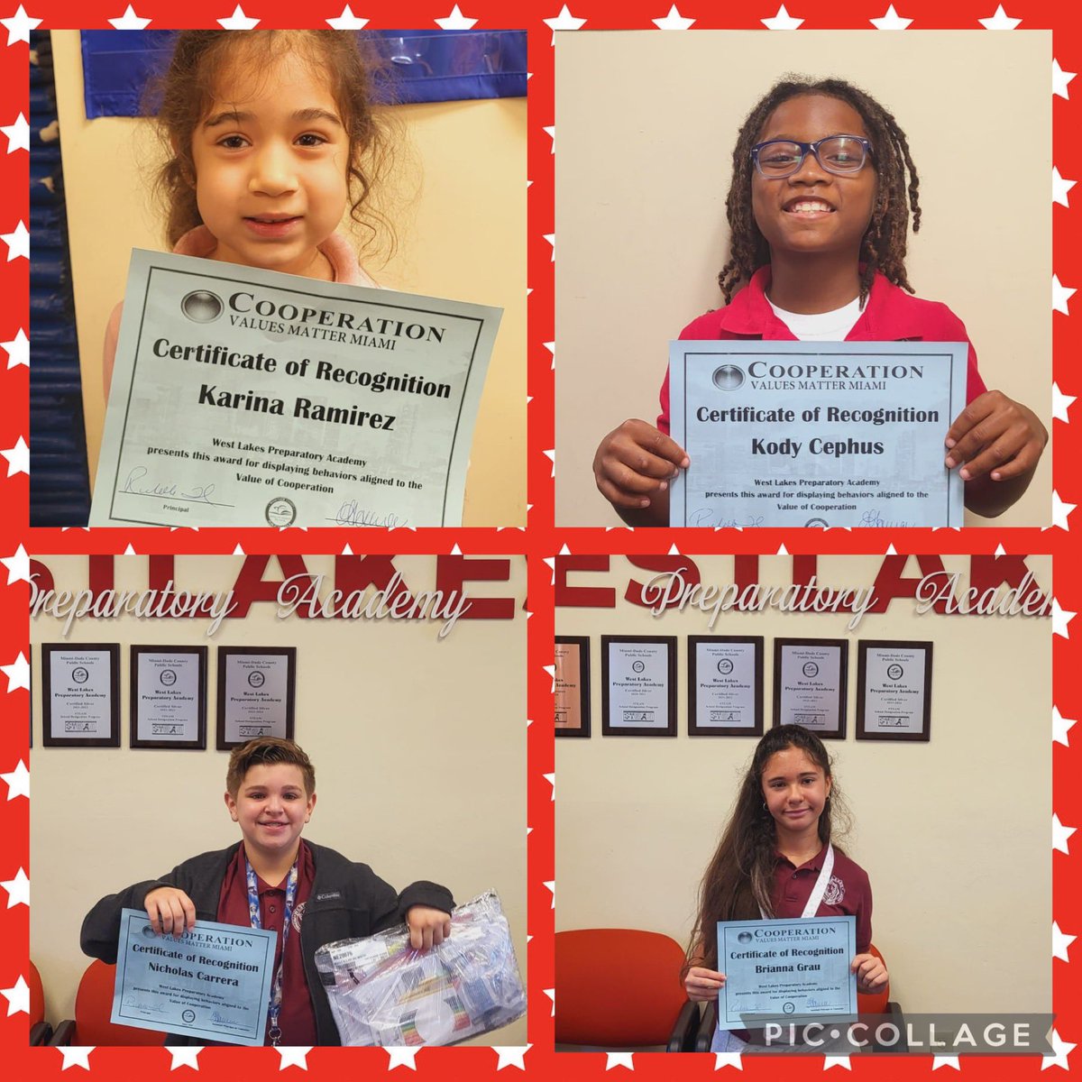 West Lakes Prep (@westlakesprep) on Twitter photo Congratulations to our recipients for March’s Cooperation: Values Matter Miami. #pantherpride 🐾 #yourbestchoicemdcps <a href="/MDCPSNorth/">M-DCPS North Region</a> <a href="/MDCPS/">Miami-Dade Schools</a> <a href="/StdtSvcsMDCPS/">Student Services</a> <a href="/SuptDotres/">Jose L. Dotres, Ed.D.</a> Congratulations to our recipients for March’s Cooperation: Values Matter Miami. #pantherpride 🐾 #yourbestchoicemdcps <a href="/MDCPSNorth/">M-DCPS North Region</a> <a href="/MDCPS/">Miami-Dade Schools</a> <a href="/StdtSvcsMDCPS/">Student Services</a> <a href="/SuptDotres/">Jose L. Dotres, Ed.D.</a>