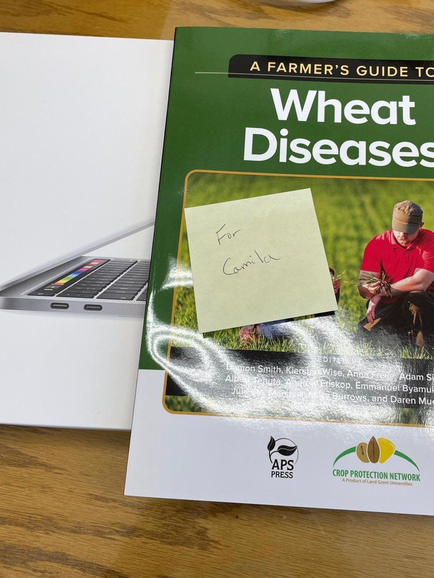 It will be a pleasure to share my Career Journey with the <a href="/LSU/">LSU</a> Graduate Students on April 14th. #LSUagCenter First picture I took when I arrived to start my career in the U.S. At that time, I didn't even know what <a href="/CropNetwork/">Crop Protection Network</a> or APS meant. But that’s where my journey began.