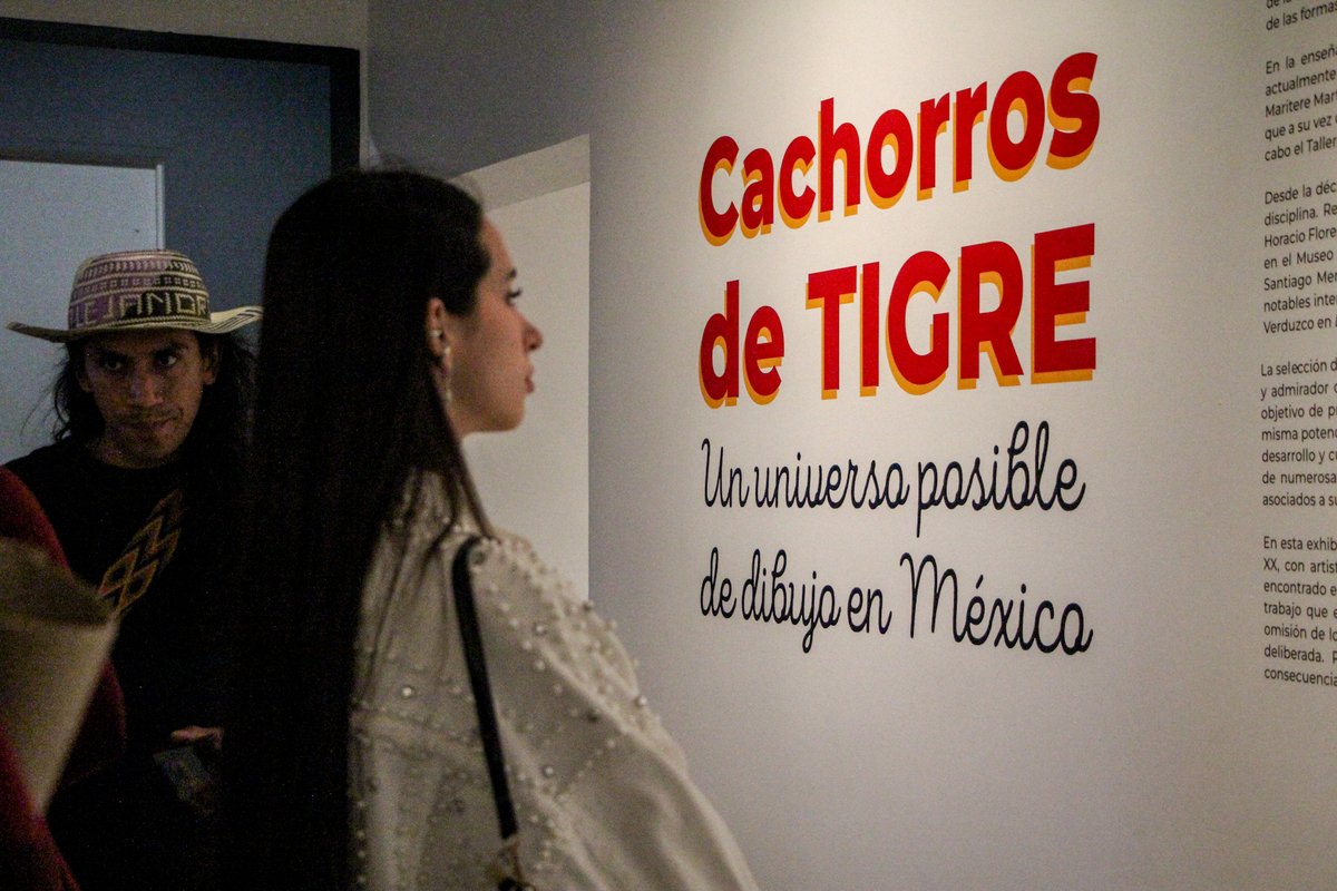 cenartmx's tweet photo. El Cenart y la Colección Ponce Kurczyn presentan  Cachorros de Tigre 🐅✍️, una revisión de los últimos 125 años del dibujo en México. Hay obras de artistas como Mónica Mayer, Leonora Carrington, Remedios Varo y muchos más.

📍 Galería Central 
📅 Hasta el 28MAY
🎟️ Entrada libre https://t.co/3QhUFz6OAA