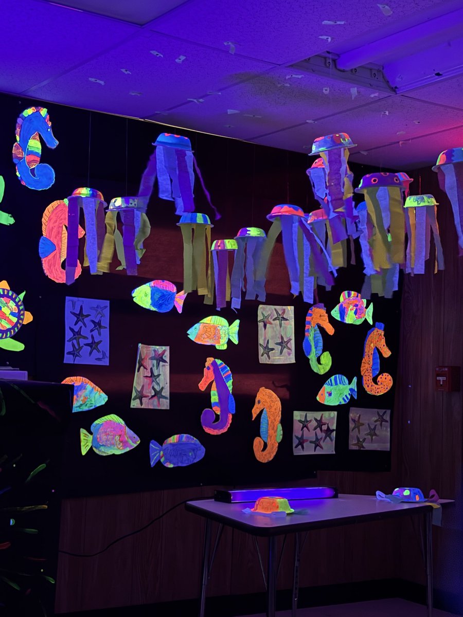 Fabulous Art Show at Gulfside Elementary.