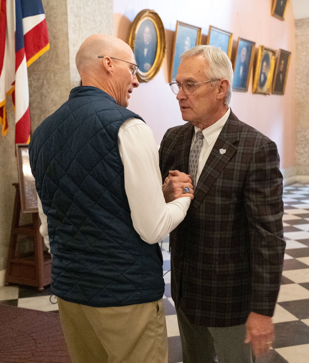 Lt. Governor Jim Tressel (@ltgovjimtressel) on Twitter photo As a <a href="/uakron/">The University of Akron</a> grad, it was great to meet members of the <a href="/ZipsMBB/">Akron Zips MBB</a> at the Statehouse today! Congratulations on winning the MAC Championship and for all the hard work and resilience it took to get there. As a <a href="/uakron/">The University of Akron</a> grad, it was great to meet members of the <a href="/ZipsMBB/">Akron Zips MBB</a> at the Statehouse today! Congratulations on winning the MAC Championship and for all the hard work and resilience it took to get there.