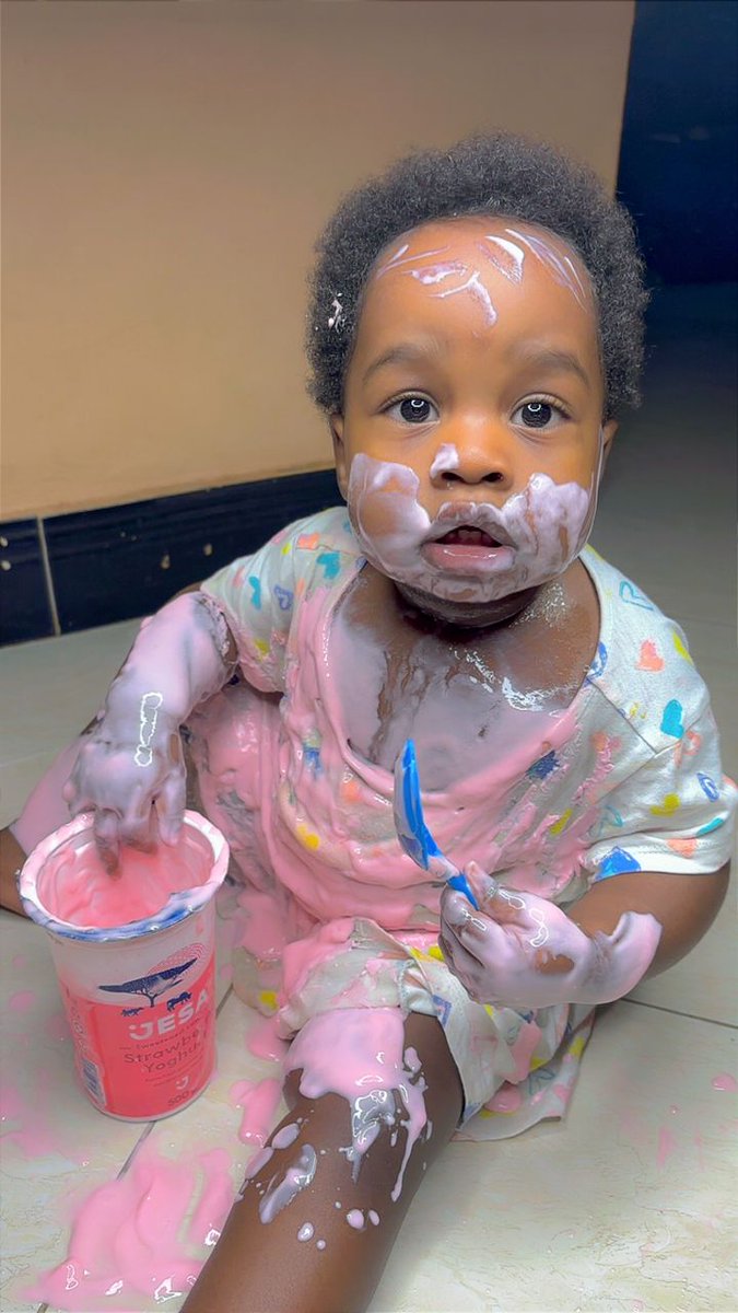 RainierDaniel's tweet photo. But who told  @jesadairy  we even need the spoon,? 🤣
This baby needs to be on any  billboard around the town. https://t.co/eXPwmxeKeu