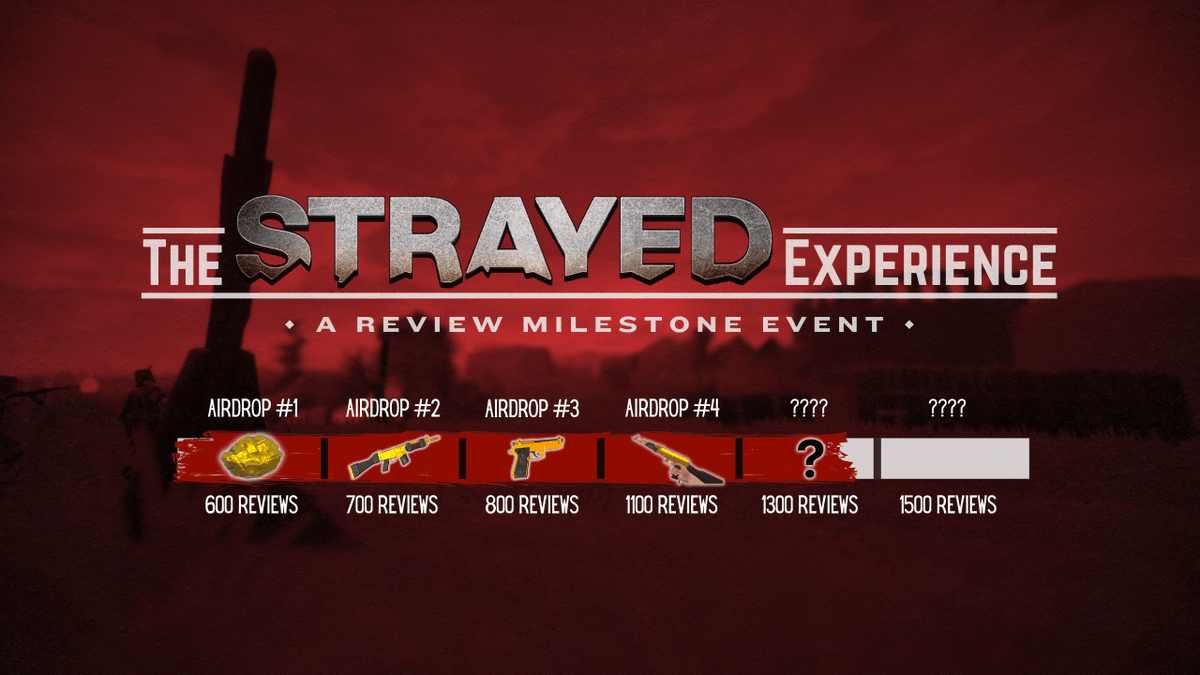 StrayedVR's tweet photo. 🔥We're almost there, Strayers!🔥
👉4 Golden Skins so far... Only 48 more for the next one!
Jot down your stories and become part of Strayed history - and get free skins!👇
Steam - https://t.co/GBnMpFzyuR
Meta - https://t.co/ZCzYFdLiAK
#strayed #milestone #pcvr #meta https://t.co/C4egJRGdgE