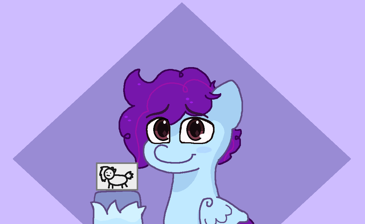 featherwing555's tweet image. We all start somewhere :) #mlp #mylittlepony #featherwing555 #nubesky #art #digitalart #oc