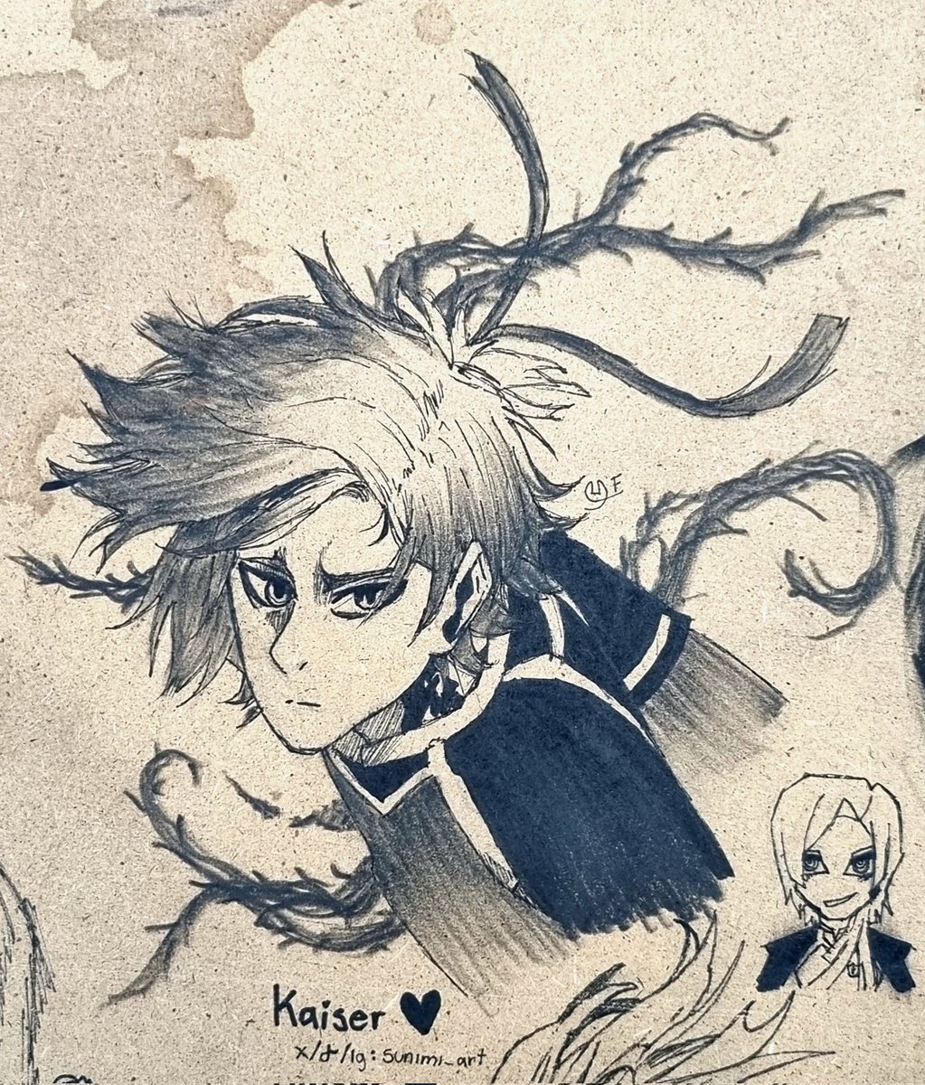 Sunimi_art's tweet photo. #michaelkaiser #bluelock #anime #fanart #kaiser #art #drawing #artist https://t.co/zIityltgIQ