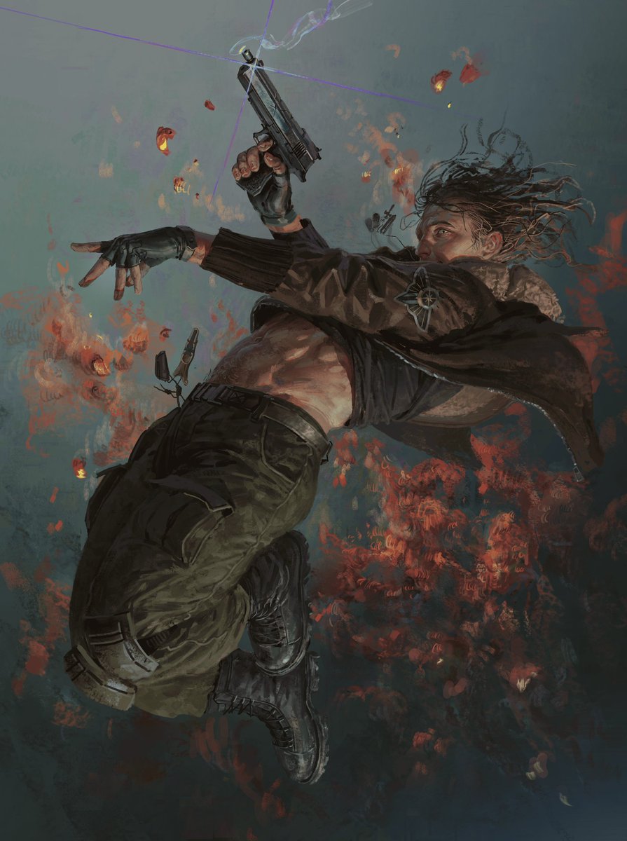 czerwoniiy's tweet photo. Hiii #PortfolioDay 
I'm Czerwonya, self-taught 18 y.o artist who wants to be like asian masters one day 🫡 https://t.co/uNuhIEhfGX