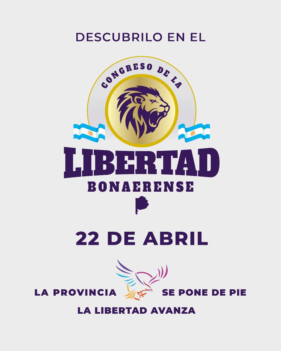 Con firmeza y decisión, en la Nación ya se están combatiendo el crimen y la impunidad; ahora es el turno de Buenos Aires. 

#LaLibertadAvanzaEnBuenosAires #LibertadBonaerense