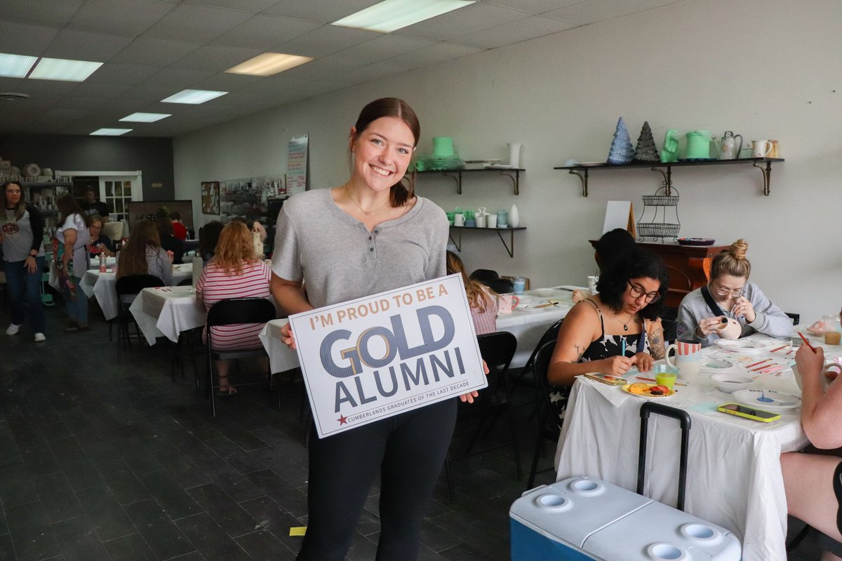 CumberlandsAlum's tweet photo. Community doesn’t end when you graduate! Recently, our local female GOLD Alumni got together for ceramic painting and brunch. Thank you to everyone who attended!

Be on the lookout for announcements about future GOLD Alumni events.
#cumberlandsalumn #UCGOLD https://t.co/oJG1uO2j8K