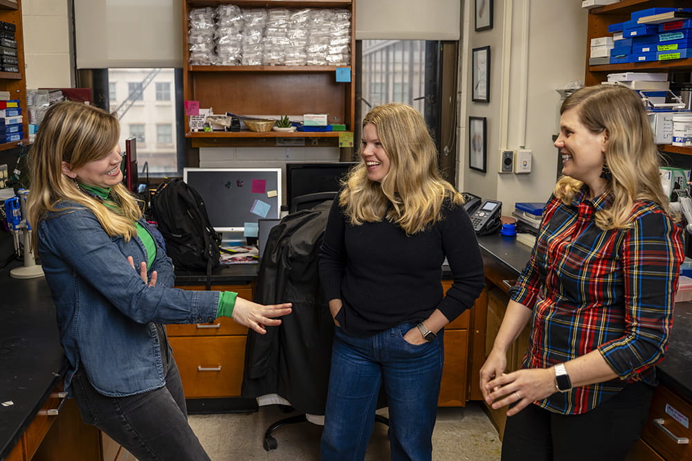 Meet the Engevik sisters—Drs. Mindy, Amy, and Kristen—who are changing the game in gut health research at MUSC. 

From cancer to microbiomes, their collaborative efforts in GI science are paving the way for new discoveries and treatments. 

Learn more: musc.co/4jv0QB7