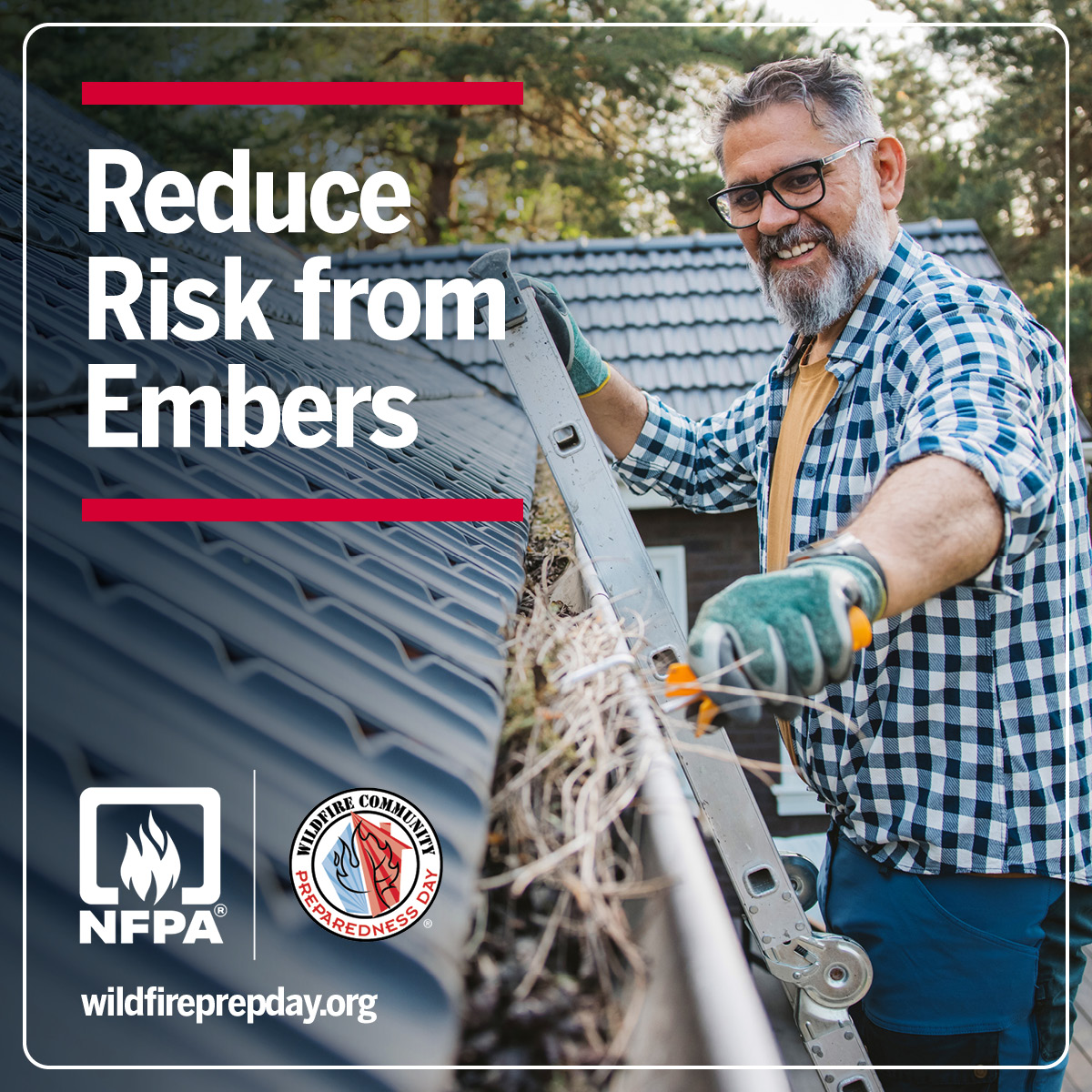 Community Wildfire Preparedness Day is Saturday, 05/03! Is your community preparing for wildfire? ow.ly/fOuW50VxFiB

Deadline is tomorrow, 04/10, to receive a free Wildfire Preparedness Day banner! Add your project to the map:  ow.ly/u3G650VxFiE

#WildfirePrepDay2025