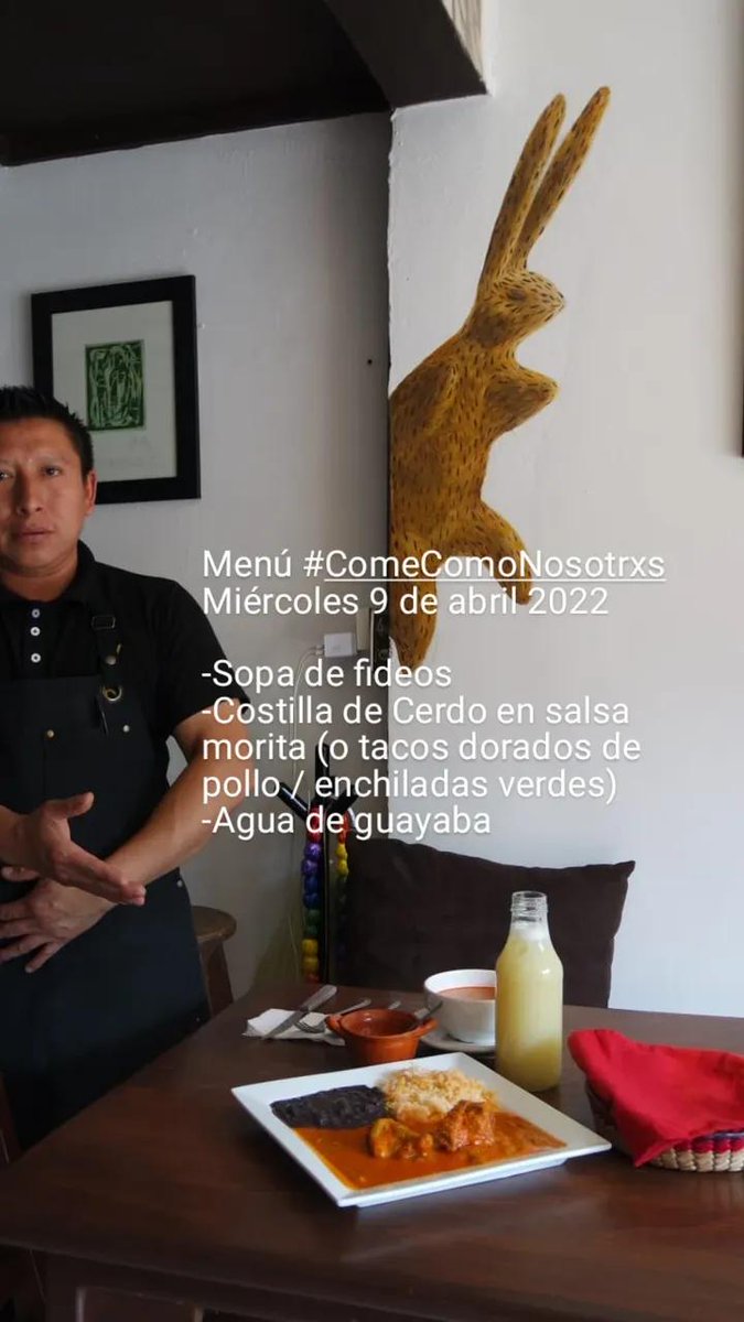 cafederaiz's tweet photo. Menú #ComeComoNostrxs del #CafédeRaíz Lunes a jueves a partir de las 2pm 

📍Mérida 132bis entre Chihuahua y Guanajuato, #RomaNorte

Mándanos WhatsApp para darte el menú diario 📱5613660527

Hoy tenemos: https://t.co/J01CUTon8y