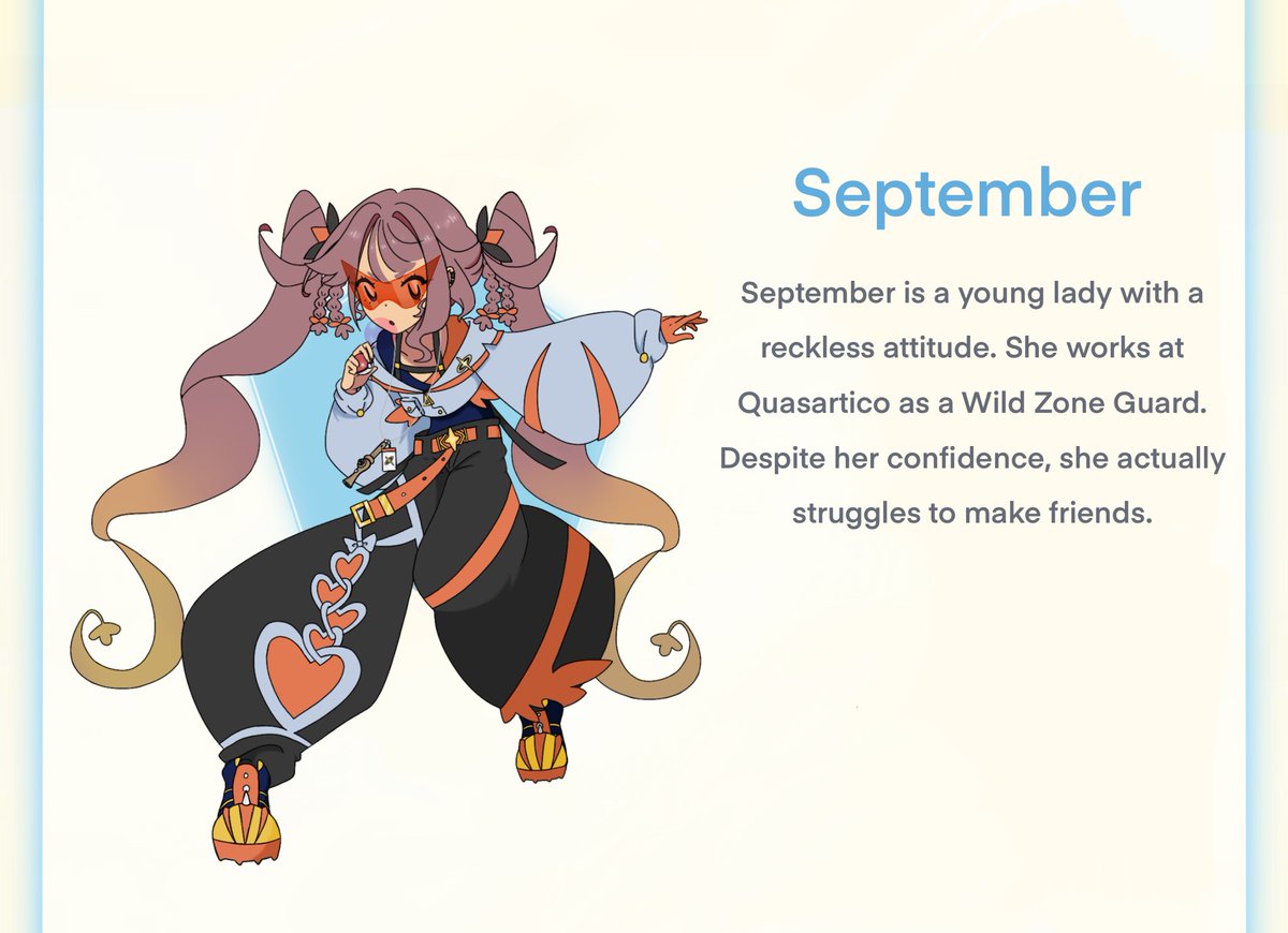 Primal_Lazuli's tweet image. “Hey there! I’m September, a Wild Zone Guard from Quasartico, it’s a pleasure.” - September

I have finished!! Honestly proud how it turned out!!! Will never be doing this again LMAO

#PokemonLegendsZA #pokemonocs